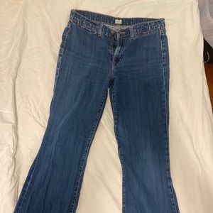 J. brand Malik flare jeans mid rise size 28
